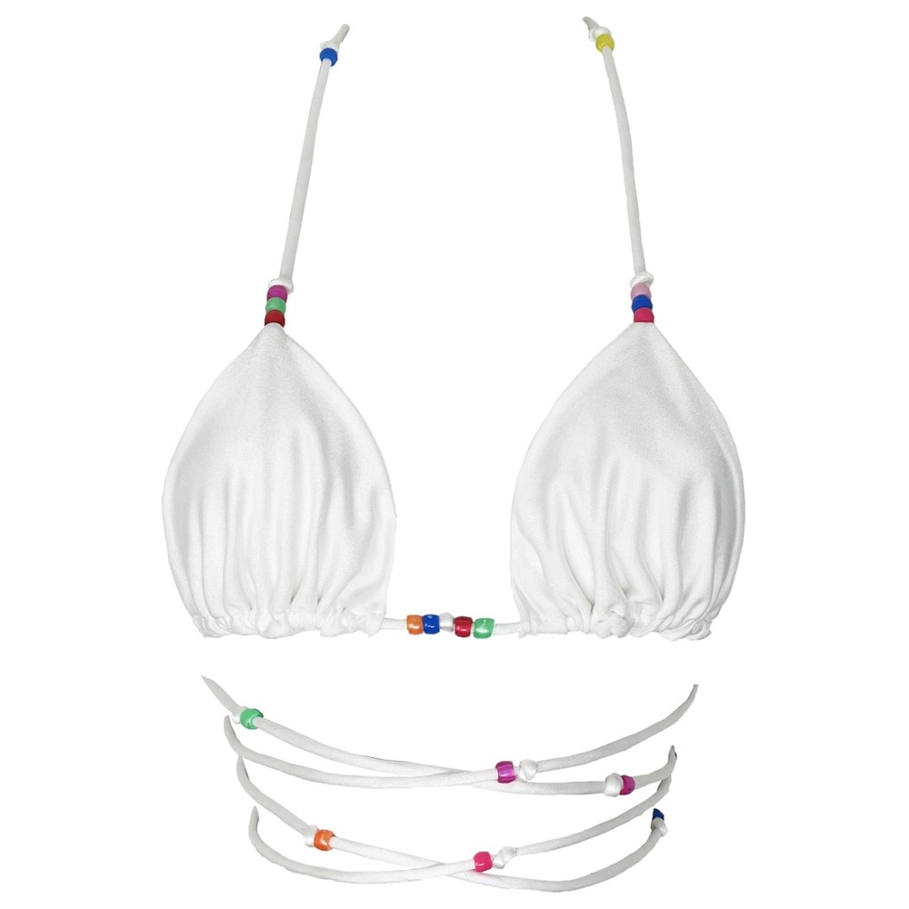 Lali+Layla Riri Top and Rocky bottom in “marshmallow fluffy rainbow” 🌈